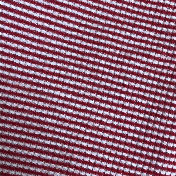 Adorable brandy Melville red&white striped croptop - Picture 2 of 3